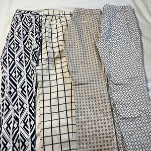 Bundle of banana republic work pants! Size 6.